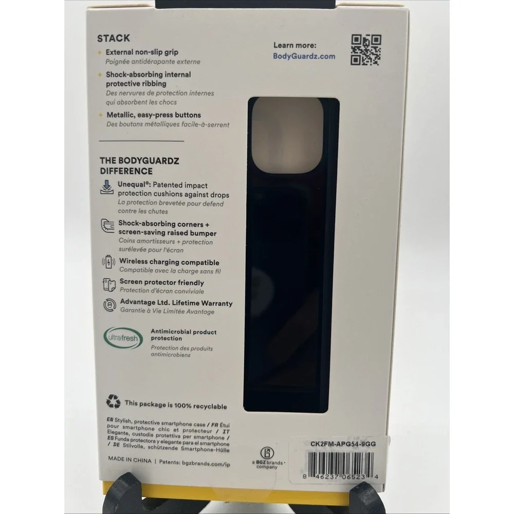 BodyGuardz Stack Flexible Gel Case for iPhone 12 Mini (5.4